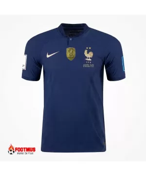 Maillot France Finale Coupe du Monde Édition Domicile Version Joueur 2022