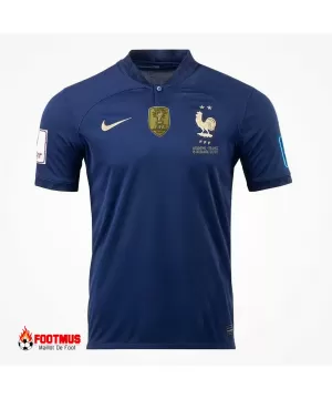 Maillot France Finale Coupe du Monde Réplique Domicile 2022