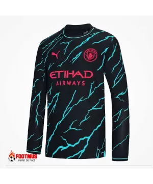 Maillot à manches longues 3ème Manchester City 2023/24