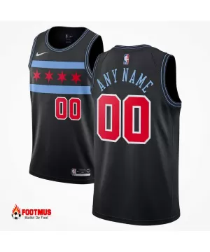 Maillot personnalisé Chicago Bulls 2018/19 - Édition City