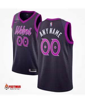 Maillot personnalisé Minnesota Timberwolves 2018/19 - Édition City