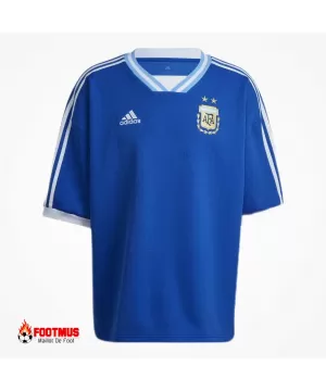 Maillot réplique de l'équipe nationale argentine Blue Icon 2022