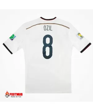 Maillot rétro Allemagne özil #8 domicile Coupe du monde 2014