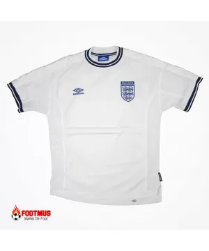 Maillot Rétro Angleterre Domicile Réplique Coupe d'Europe 2000