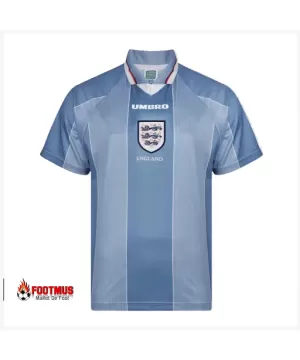 Maillot rétro Angleterre extérieur Réplique Coupe d'Europe 1996