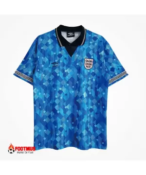 Maillot rétro Angleterre extérieur Réplique Coupe du monde 1990