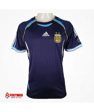 Maillot rétro Argentine extérieur Réplique Coupe du monde 2006