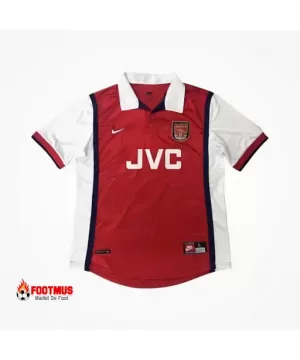 Maillot rétro Arsenal domicile 1998/99