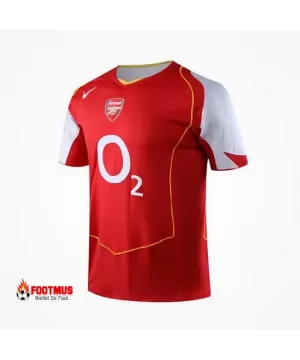 Maillot rétro Arsenal domicile 2004/05