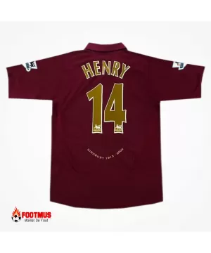 Maillot rétro Arsenal Henry #14 Domicile 2005/06