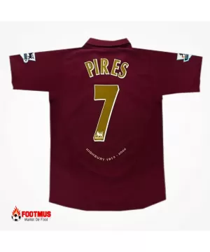 Maillot rétro Arsenal Pires #7 Domicile 2005/06