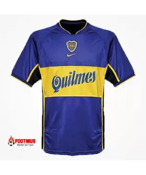 Maillot rétro Boca Juniors domicile 2001/02