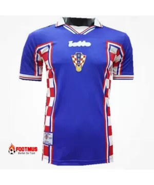 Maillot rétro Croatie extérieur Coupe du monde 1998