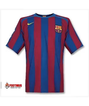 Maillot rétro de la finale de l'UCL de Barcelone à domicile 2005/06