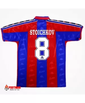 Maillot rétro domicile Barcelone Stoichkov #8 1996/97