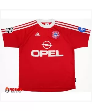 Maillot rétro domicile Bayern Munich Ucl 2000/01