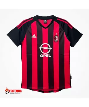 Maillot rétro domicile de l'AC Milan 2002/03