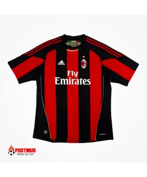 Maillot rétro domicile de l'AC Milan 2010/11