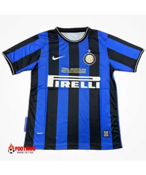 Maillot rétro domicile de la finale de l'Inter Milan UCL 2009/10