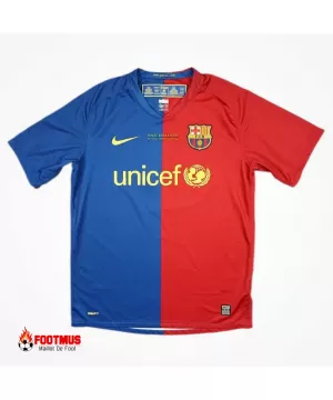 Maillot rétro domicile de la finale de l'UCL de Barcelone 2008/09