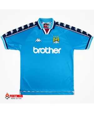 Maillot rétro domicile de Manchester City 1997/99