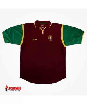 Maillot rétro domicile du Portugal 1998