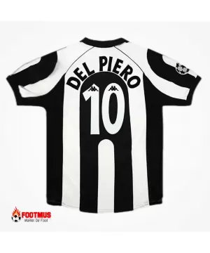 Maillot rétro domicile Juventus Del Piero #10 1997/98