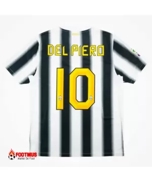 Maillot rétro domicile Juventus Del Piero #10 2011/12