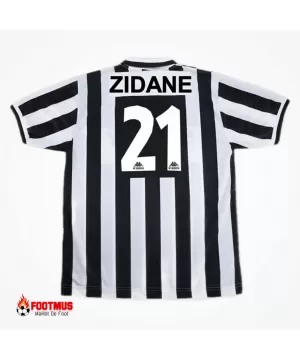 Maillot rétro domicile Juventus Zidane #21 1996/97