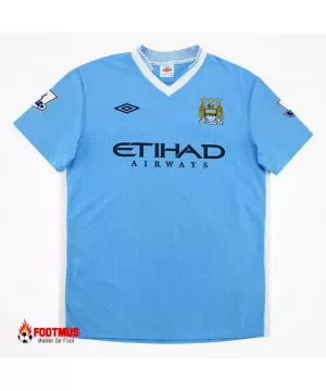 Maillot rétro domicile Manchester City 2011/12