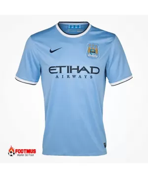 Maillot rétro domicile Manchester City 2013/14