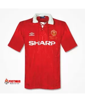 Maillot rétro domicile Manchester United 1992/94