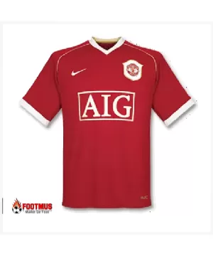 Maillot rétro domicile Manchester United 2006/07