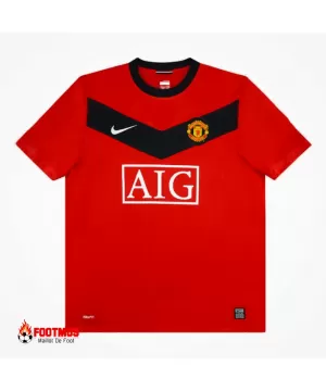 Maillot rétro domicile Manchester United 2009/10