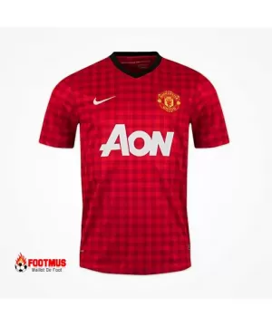 Maillot rétro domicile Manchester United 2012/13