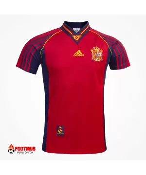 Maillot rétro Espagne domicile Coupe du monde 1998