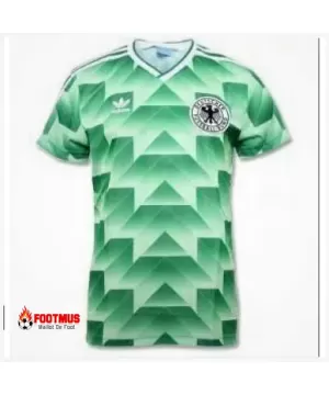 Maillot rétro extérieur Allemagne de l'Ouest Coupe du monde 1990