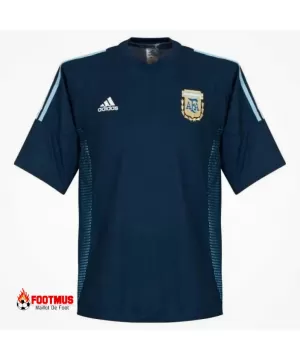 Maillot rétro extérieur Argentine Coupe du monde 2002