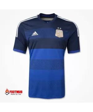 Maillot rétro extérieur Argentine Coupe du monde 2014