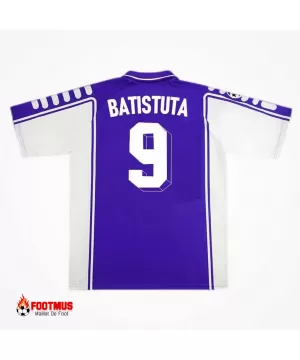 Maillot rétro Fiorentina Batistuta #9 Domicile 1999/00