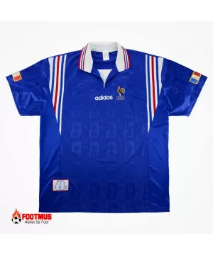 Maillot Rétro France Domicile Coupe d'Europe 1996