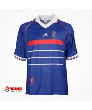 Maillot Rétro France Domicile Coupe du Monde 1998