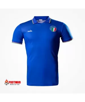 Maillot rétro Italie domicile Coupe du monde 1990