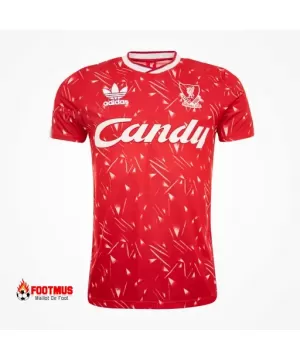 Maillot rétro Liverpool domicile 1989/91