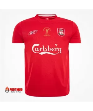 Maillot rétro Liverpool Finale Ucl Domicile 2005