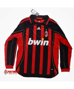 Maillot rétro à manches longues domicile AC Milan 2006/07