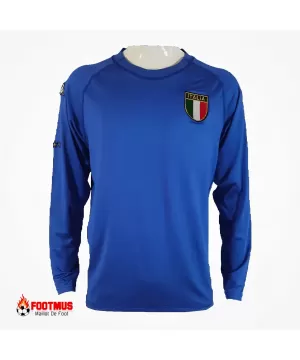 Maillot rétro à manches longues domicile Italie 2000