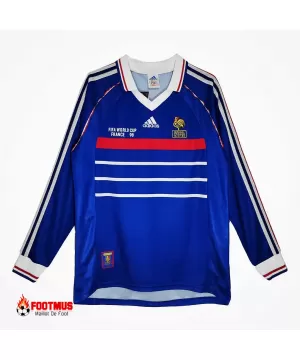 Maillot rétro manches longues France Coupe du monde 1998