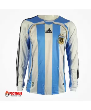 Maillot rétro à manches longues pour la Coupe du monde Argentine 2006