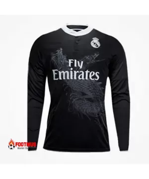 Maillot rétro à manches longues Real Madrid Extérieur 2014/15